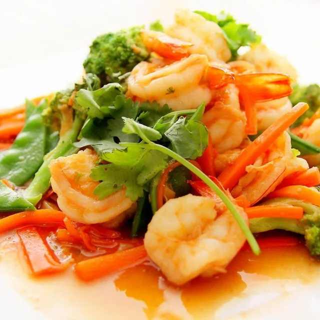 King Prawn with Black Bean Sauce