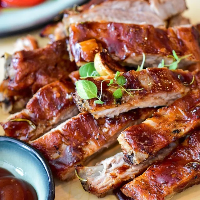 Spare Ribs in BBQ Sauce